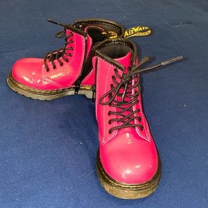 DOC MARTENS toddler girl size 9 boots